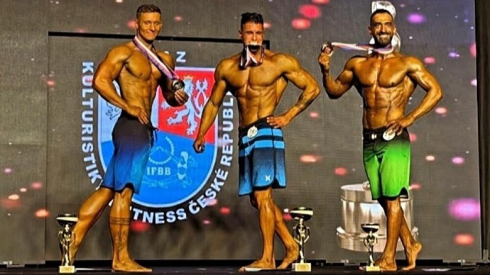 Policista z Liberce Marek Bulva získal titul mistra ČR ve fitness
